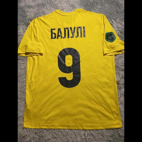 METAL KHARKIV METALIST 2019/20 Match Worn Issue JERSEY+Shorts BAHLOULI 9 Ukraine - Picture 3 of 7
